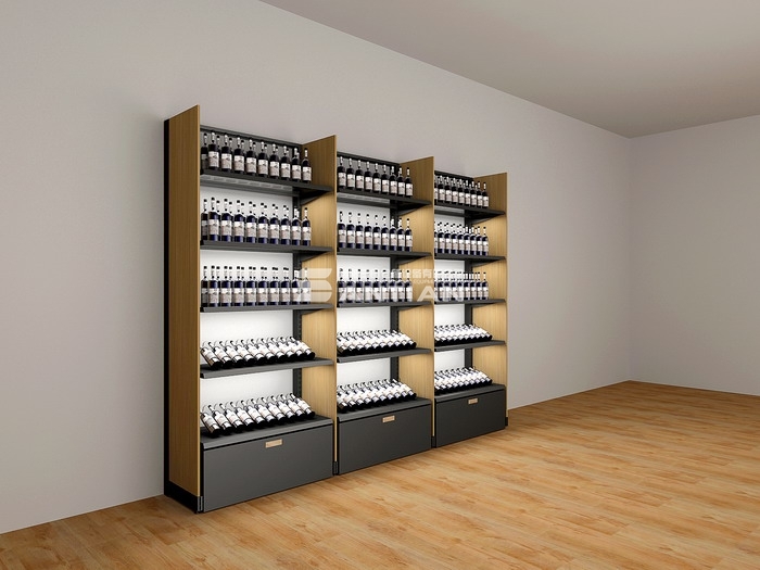 紅酒區貨架