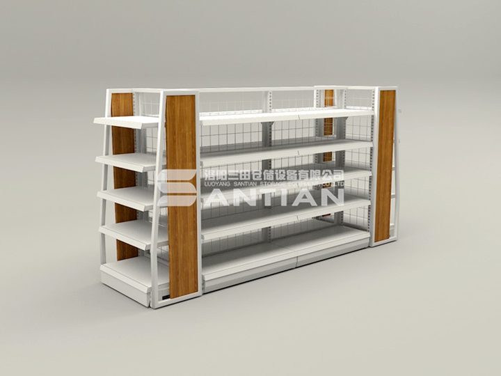 ST-A001 便利店貨架-木側板